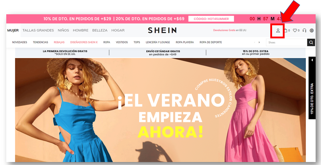 Cómo comprar en Shein desde Ecuador – Siatibox – Compra en cualquier parte  del mundo y recibe en Ecuador
